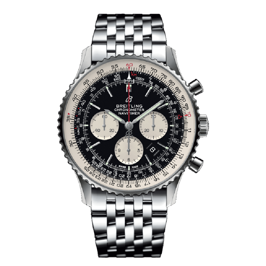 Breitling Navitimer B01 Chronograph AB0121211B1A1 "Black Dial"
