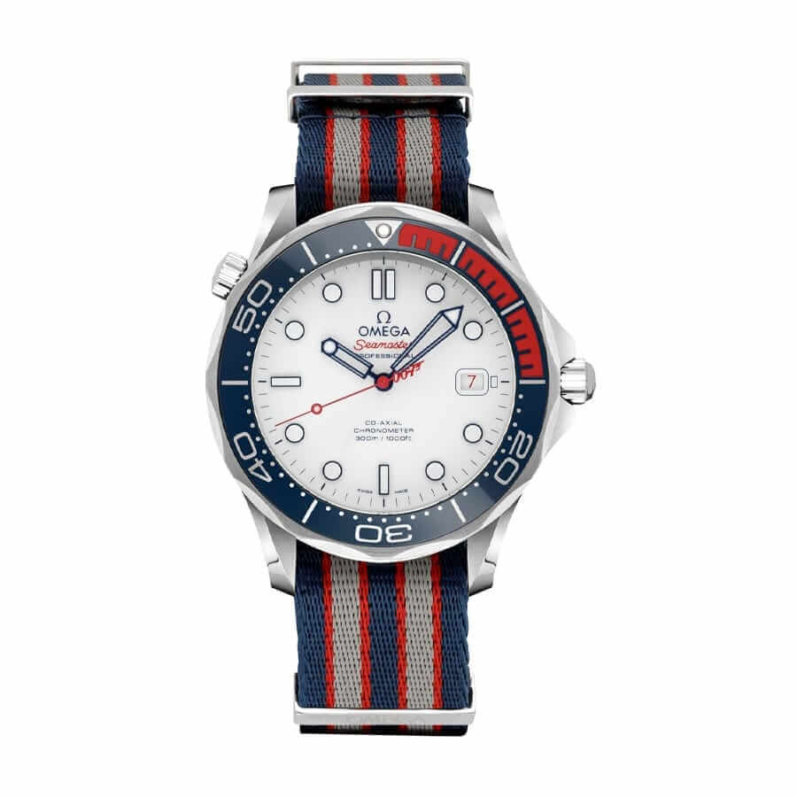 Omega Seamaster Diver 007 White Dial 215.32.46.51.01.001