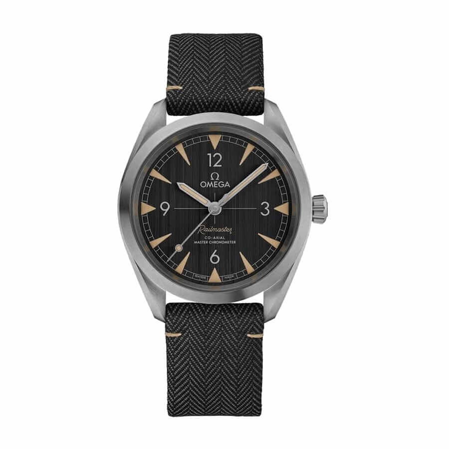 Omega Railmaster Co-Axial Master Chronometer Black Dial 220.12.40.20.01.001 Detailed