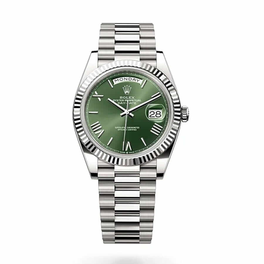 Rolex Day-Date 228239-0033 "Green Dial"