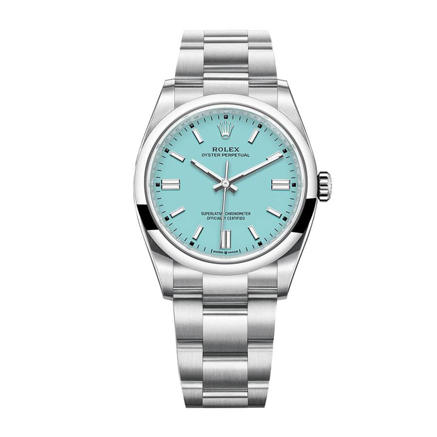 Rolex Datejust 126000 Oyster Perpetual "Turquoise Blue Dial"