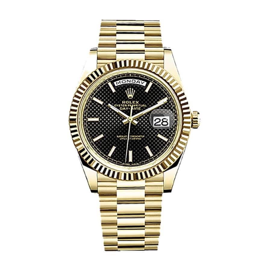 Rolex Day-Date 228398TBR "Black Dial"