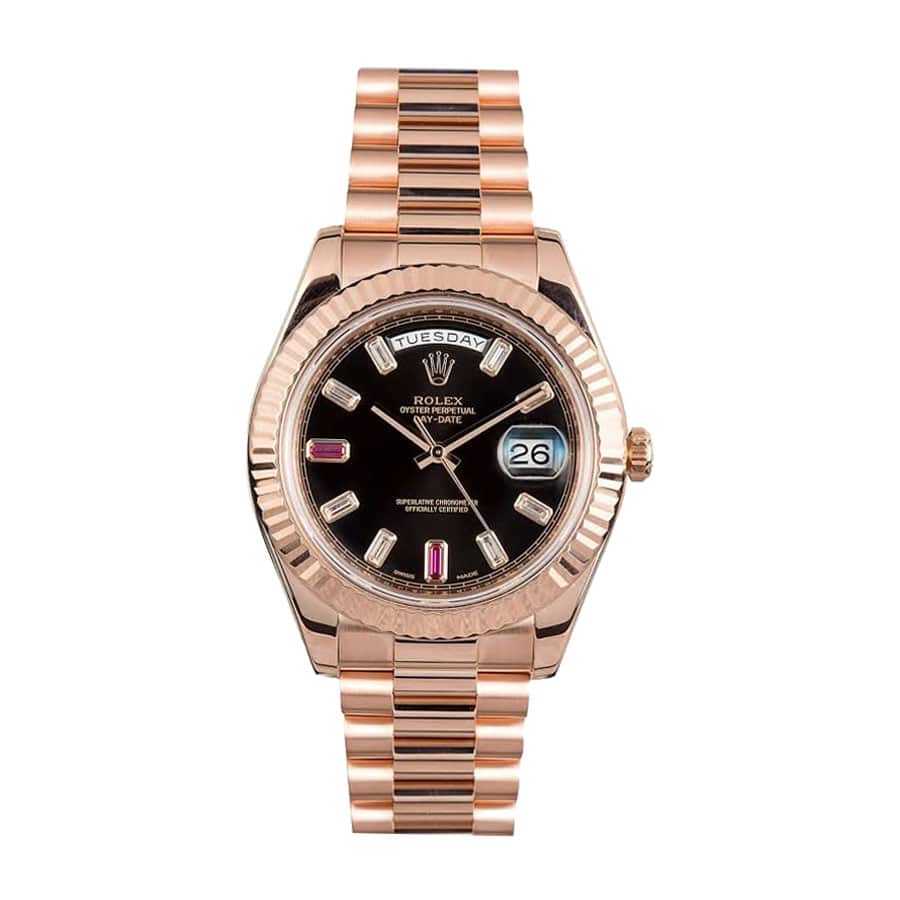 Rolex Day-Date II 218235 "Black Dial"
