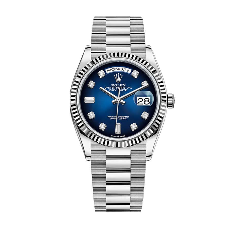 Rolex Day-Date 128239 "Blue Diamond Dial" High Fidelity