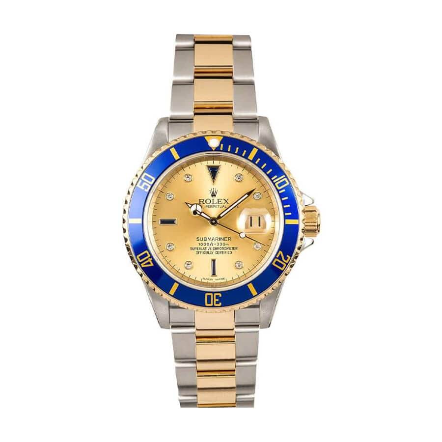 Rolex Submariner 16613 "Serti Two-Tone"