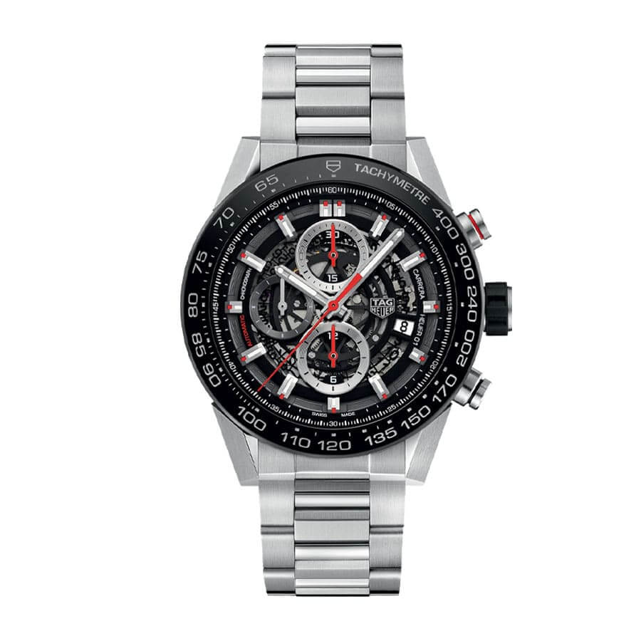 TAG Heuer Carrera 01 CAR2A1W.BA0703 "Black Steel"