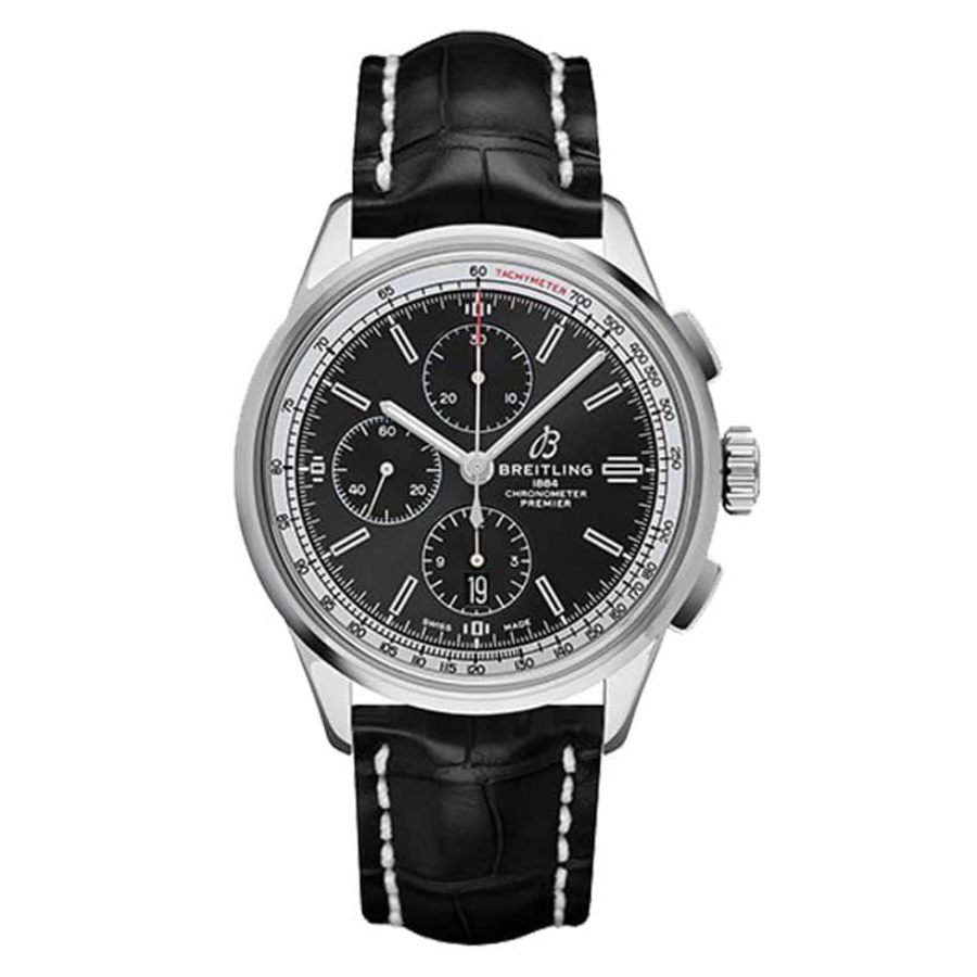 Breitling Premier Chronograph A13315351B1P2 “Black Dial” Elite