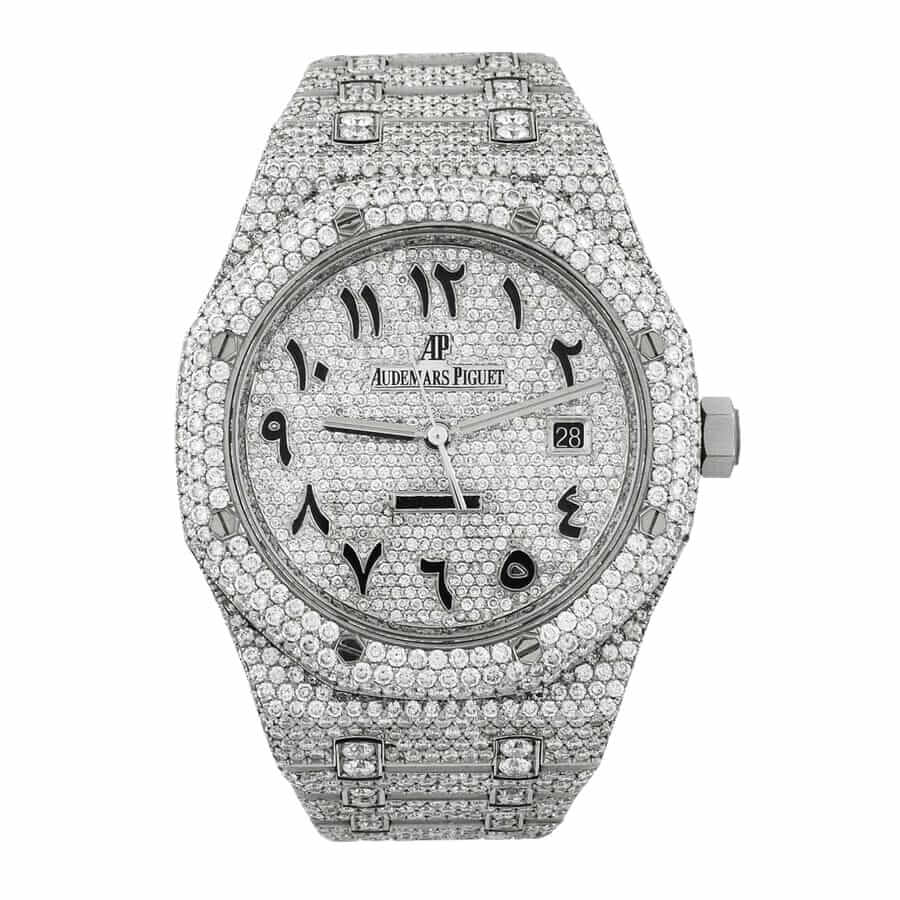 Audemars Piguet Royal Oak "Iced Out" 15400ST.OO.1220ST.02