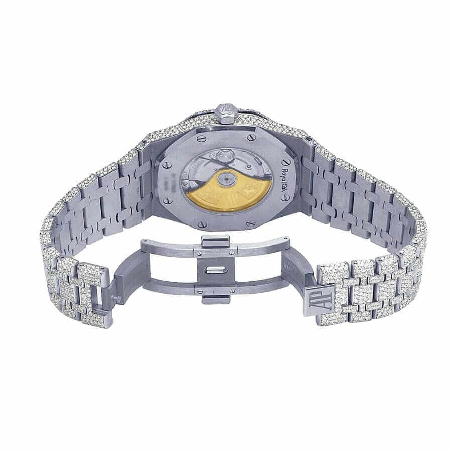 Audemars Piguet Royal Oak "Iced Out" 15400ST.OO.1220ST.02 3