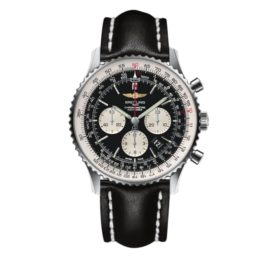 Breitling Navitimer B01 Chronograph 46 AB0127211B1X1 "Black Dial" Signature