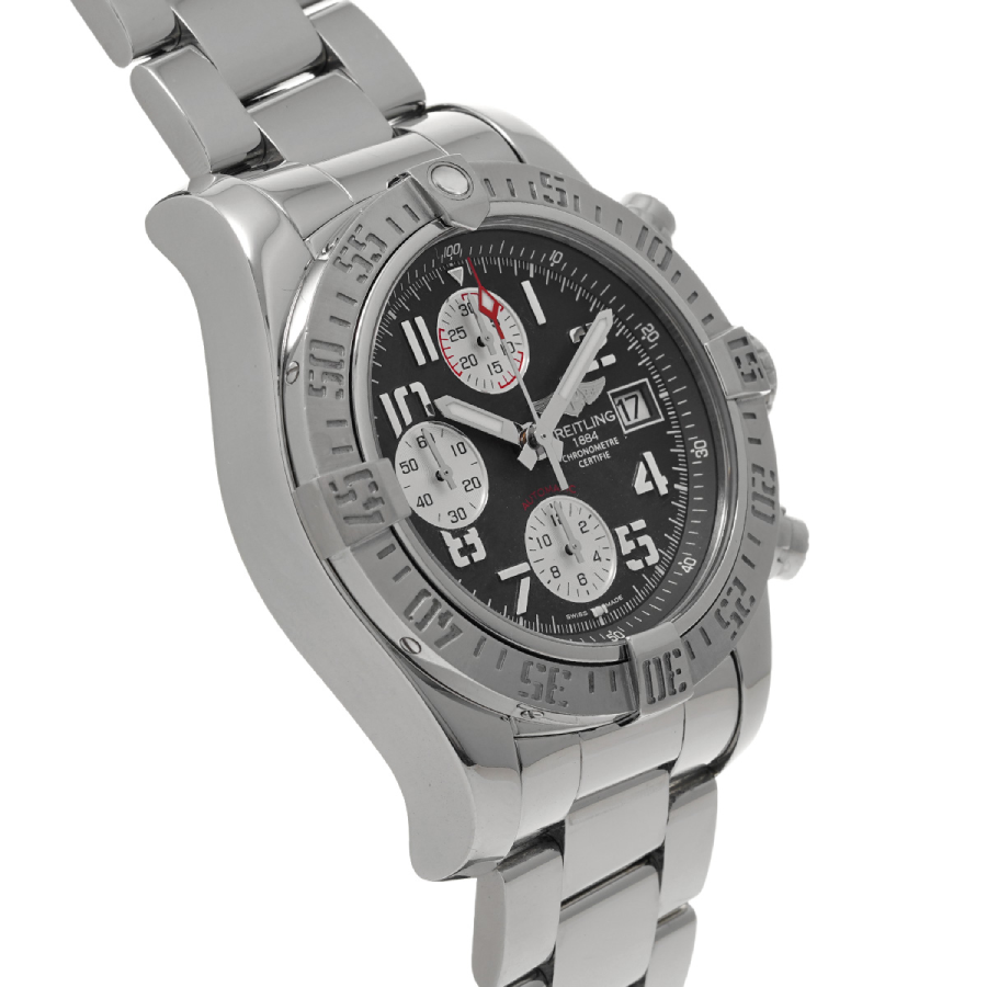 Breitling Super Avenger II A13370 "Black Dial" Premium 3