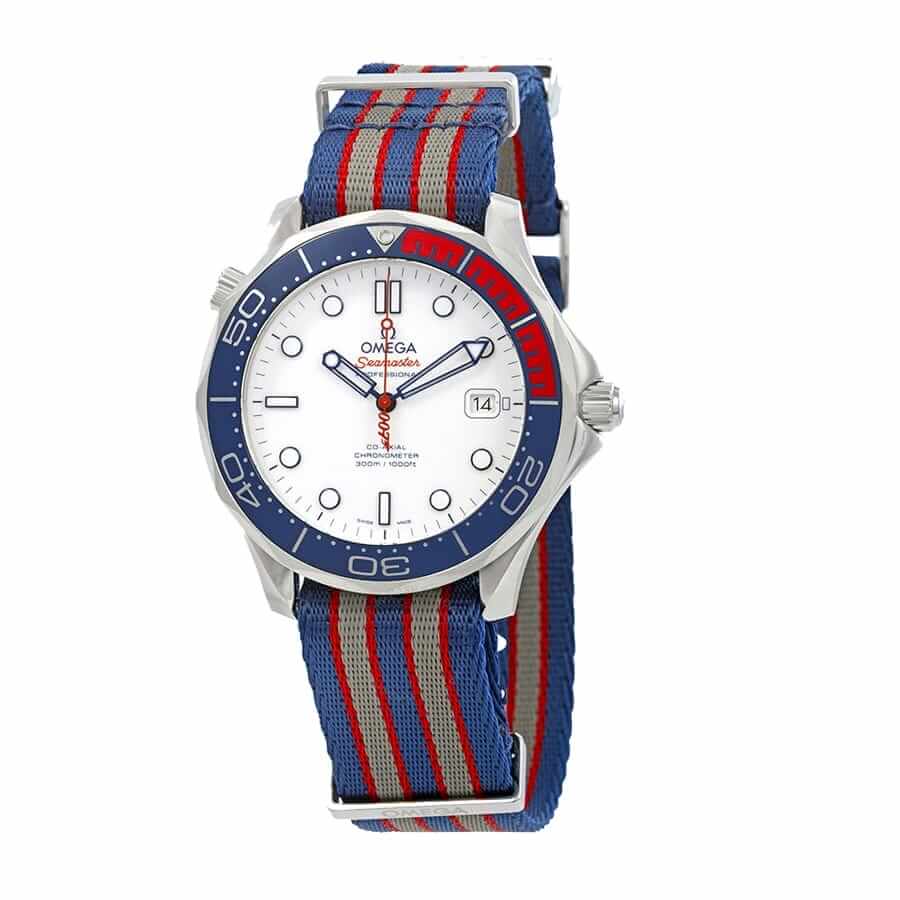 Omega Seamaster Diver 007 White Dial 215.32.46.51.01.001 Exclusive 2