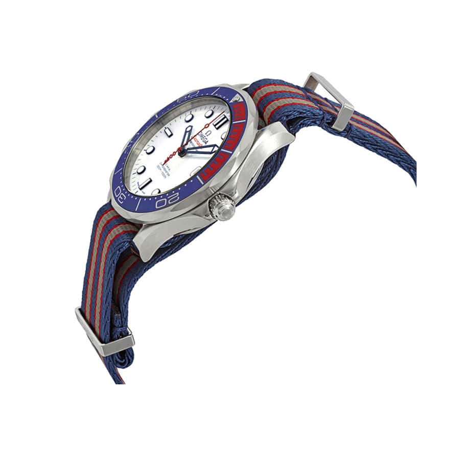 Omega Seamaster Diver 007 White Dial 215.32.46.51.01.001 Exclusive 4