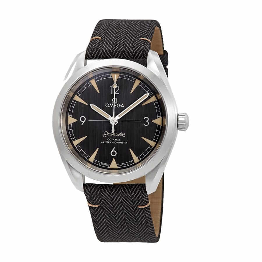 Omega Railmaster Co-Axial Master Chronometer Black Dial 220.12.40.20.01.001 Detailed 2