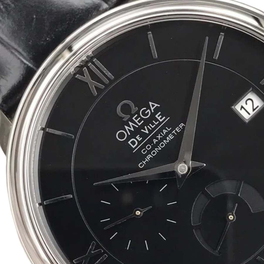 Omega De Ville Black Dial 424.13.40.21.01.001 2