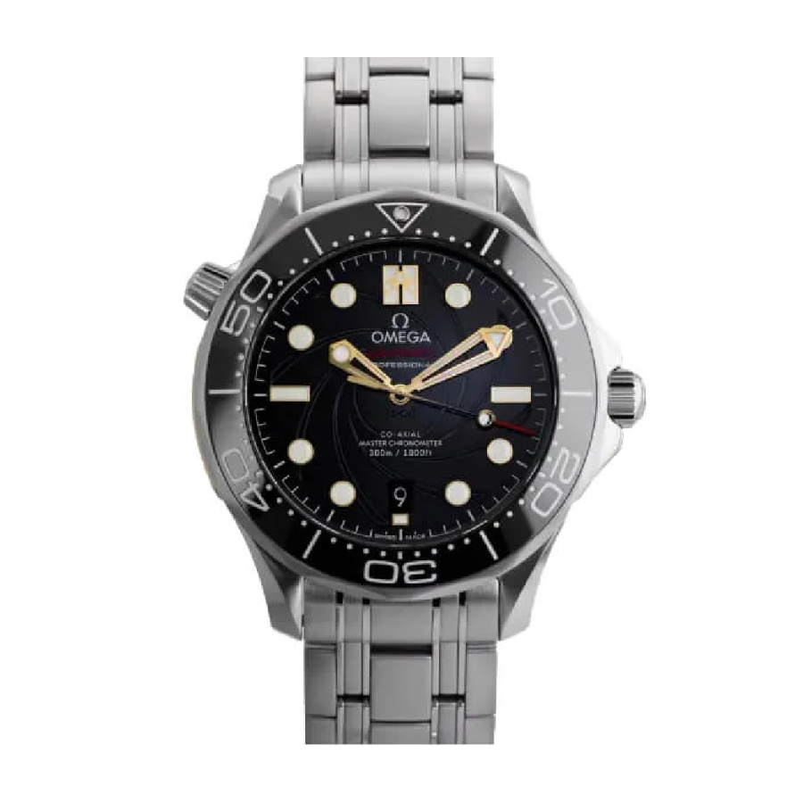 Omega Seamaster 210.22.42.20.01.001 "Two-Tone Black Dial" Perfect