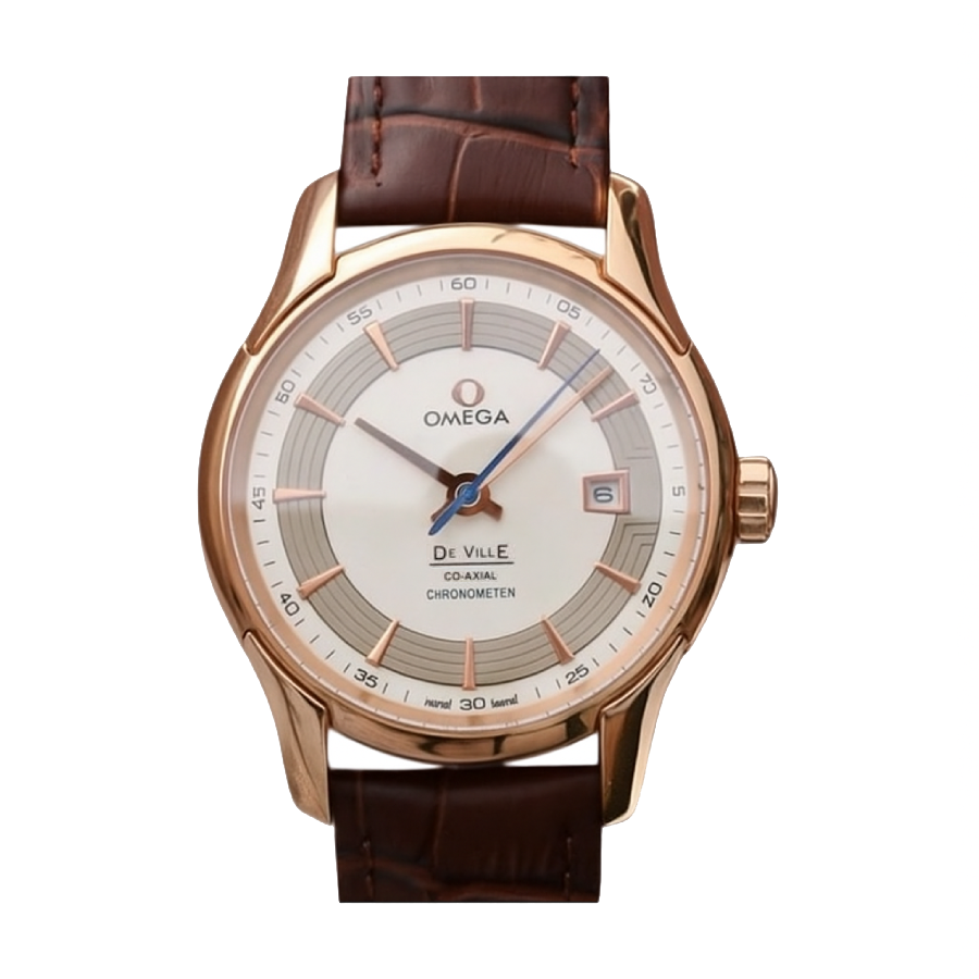 Omega De Ville Rose Gold Case 431.63.41.21.02.001 Swiss