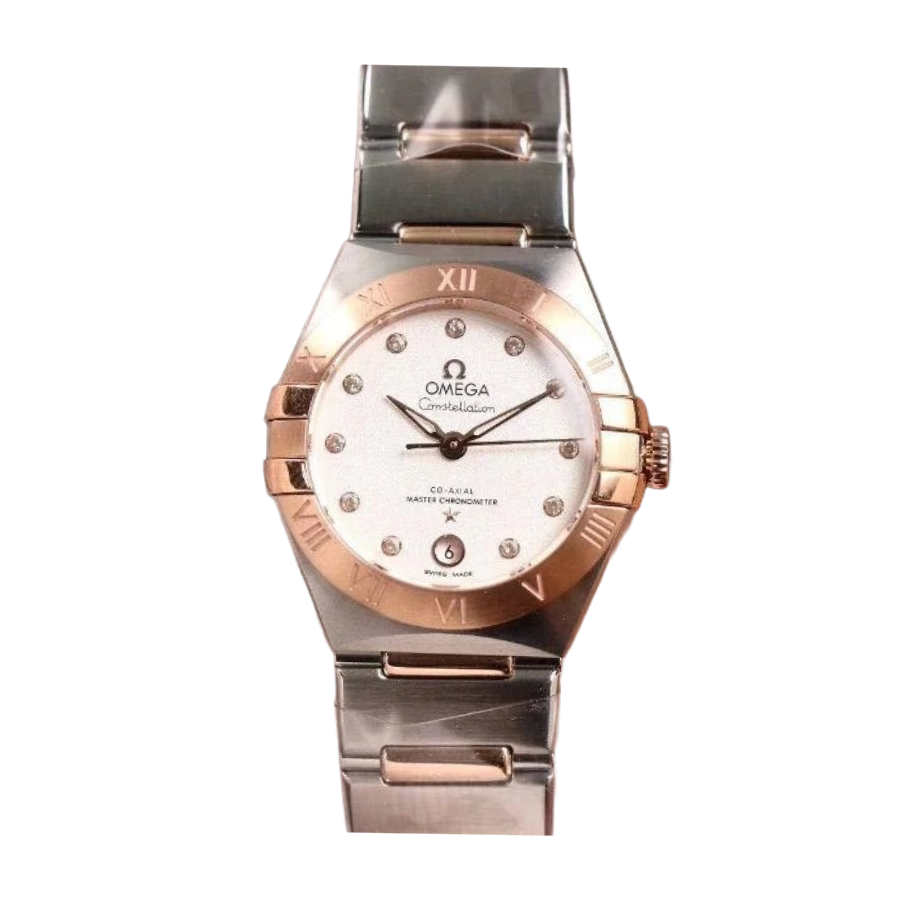 Omega Constellation Steel & Rose Gold 131.20.39.20.52.001 Ultra Fine