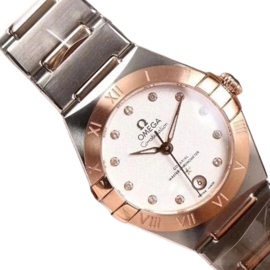 Omega Constellation Steel & Rose Gold 131.20.39.20.52.001 Ultra Fine 3