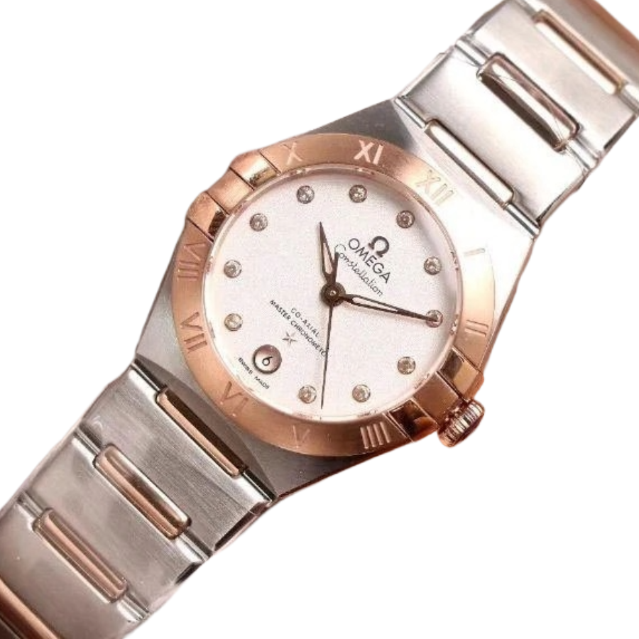 Omega Constellation Steel & Rose Gold 131.20.39.20.52.001 Ultra Fine 4