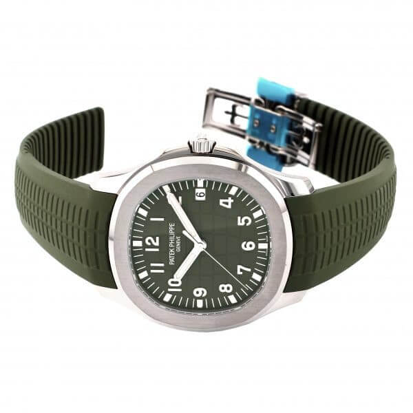 Patek Philippe Aquanaut 5168G "Jumbo" White Gold Deluxe 3