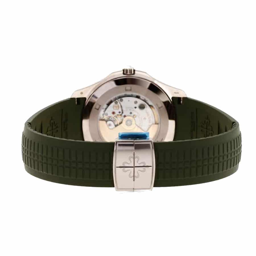 Patek Philippe Aquanaut 5168G "Jumbo" White Gold Deluxe 4