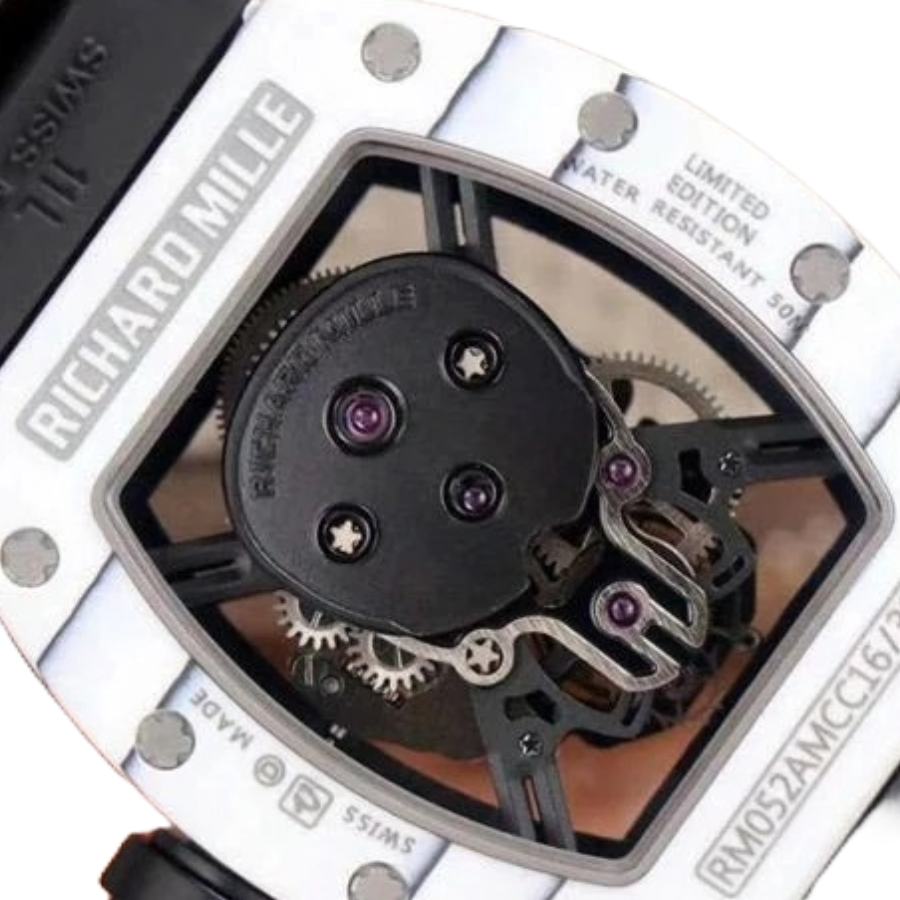 Richard Mille RM 52-01 Tourbillon "Skull" White 4