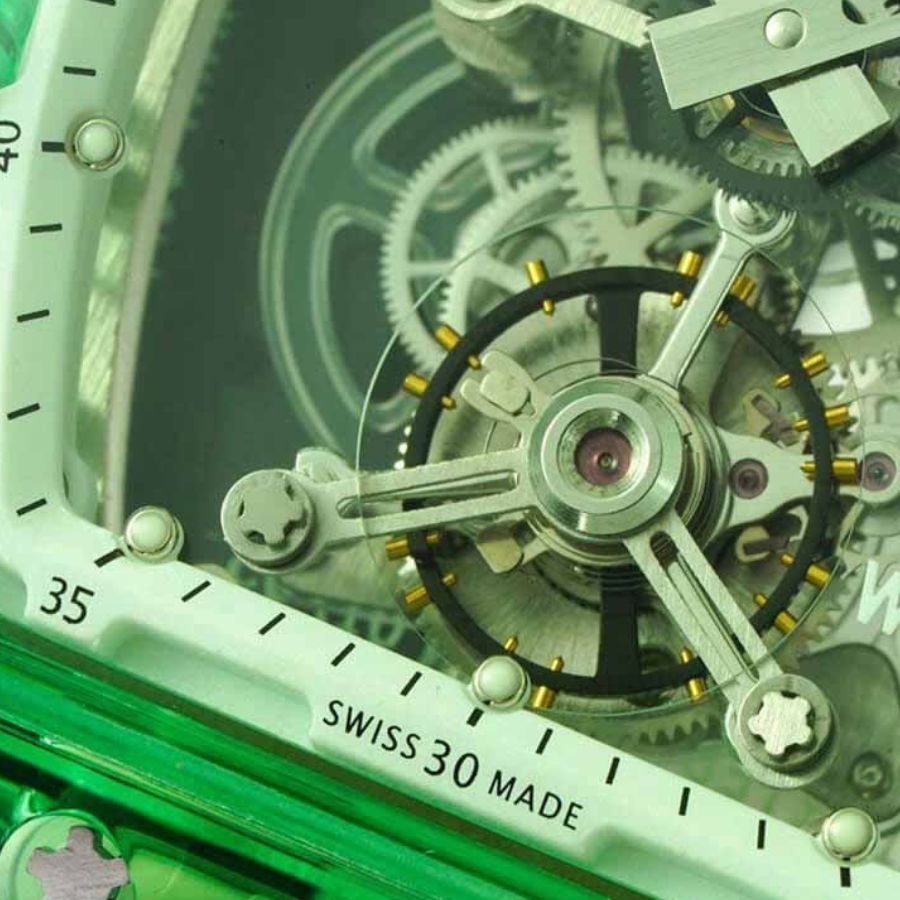 Richard Mille RM 56-01 Tourbillon Green Transparent Superior 3