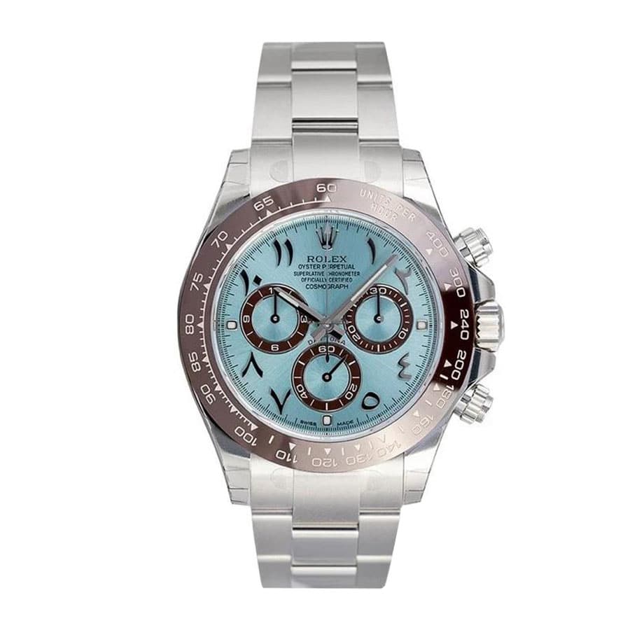 Rolex Cosmograph Daytona 116506 "Platinum Ice-Blue Arabic Dial" Mirror