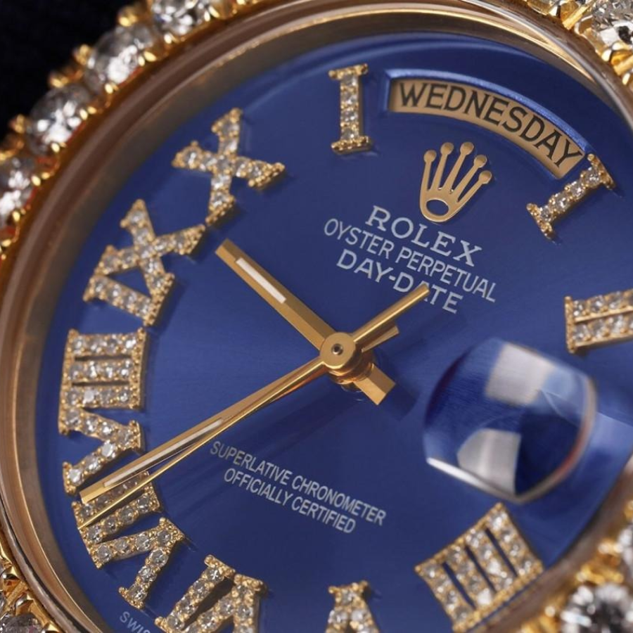 Rolex Day-Date 18038 "Iced Out" High Fidelity 2