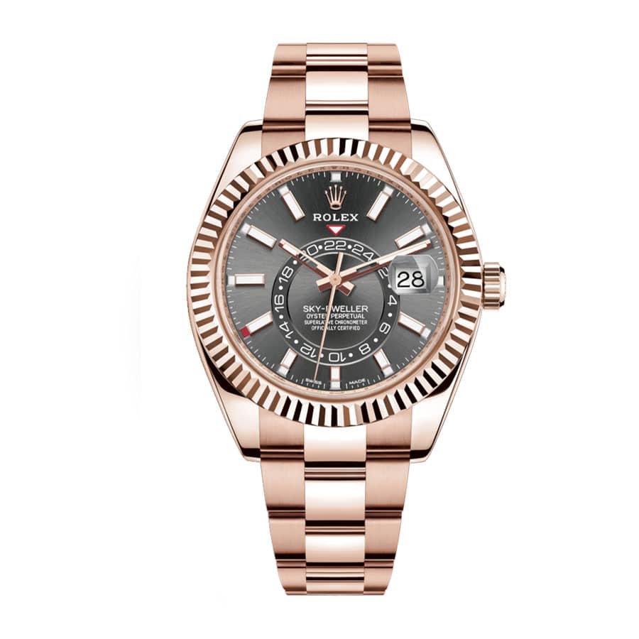 Rolex Sky-Dweller 326935-0007 "Everose Rhodium Dial" Next Level