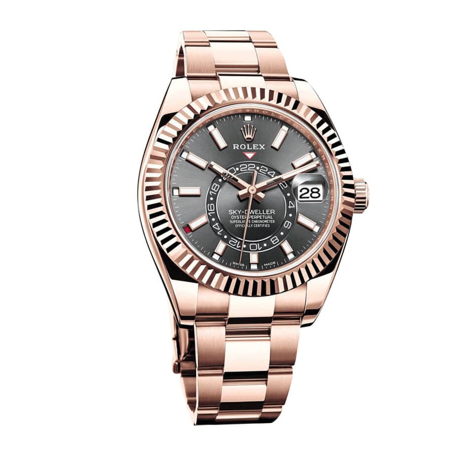 Rolex Sky-Dweller 326935-0007 "Everose Rhodium Dial" Next Level 2