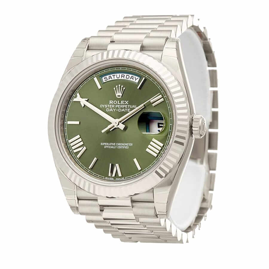 Rolex Day-Date 228239-0033 "Green Dial" Ultra Fine 2