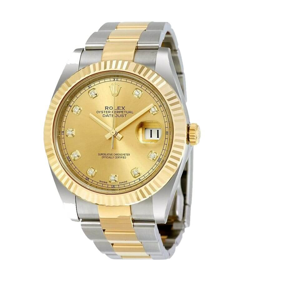 Rolex Datejust 126333-0011 Champagne Diamond Dial 2