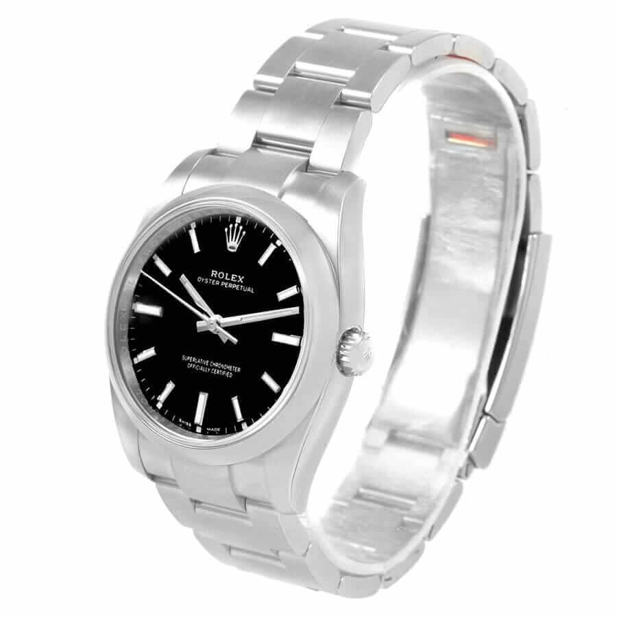 Rolex Air-King 114200 Oyster Perpetual "Black Dial" Signature 2