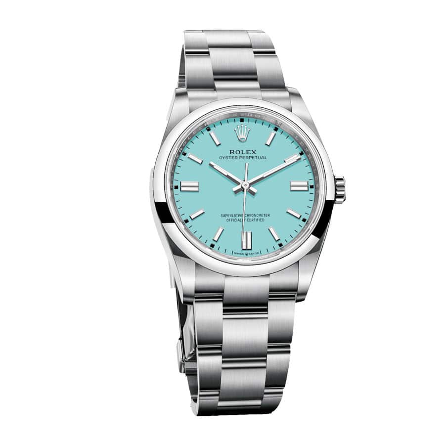 Rolex Datejust 126000 Oyster Perpetual "Turquoise Blue Dial" First-Class 2