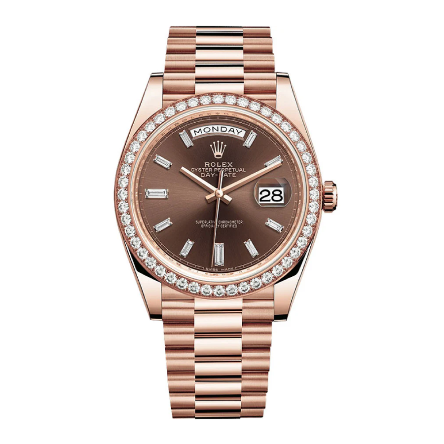 Rolex Day-Date 228345RBR "Chocolate Dial"