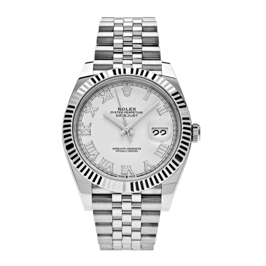 Rolex Datejust 126334 "Steel & White Gold" Perfect