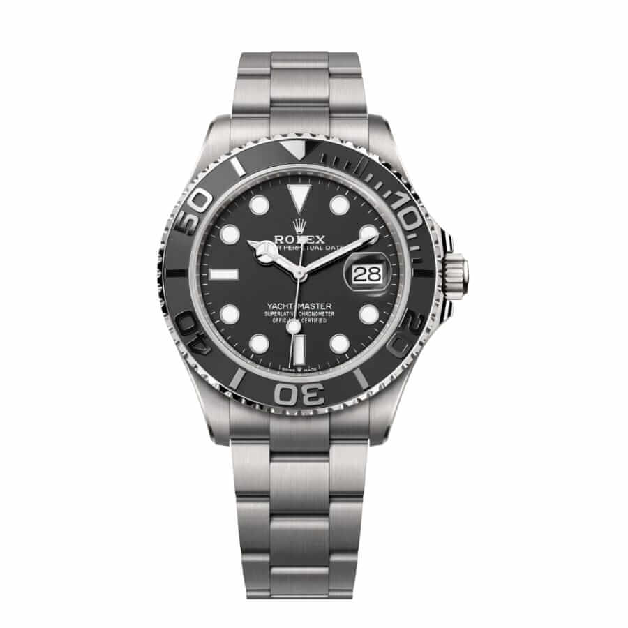 Rolex Yacht-Master Titanium 226627 "White Gold Black Dial" Exclusive
