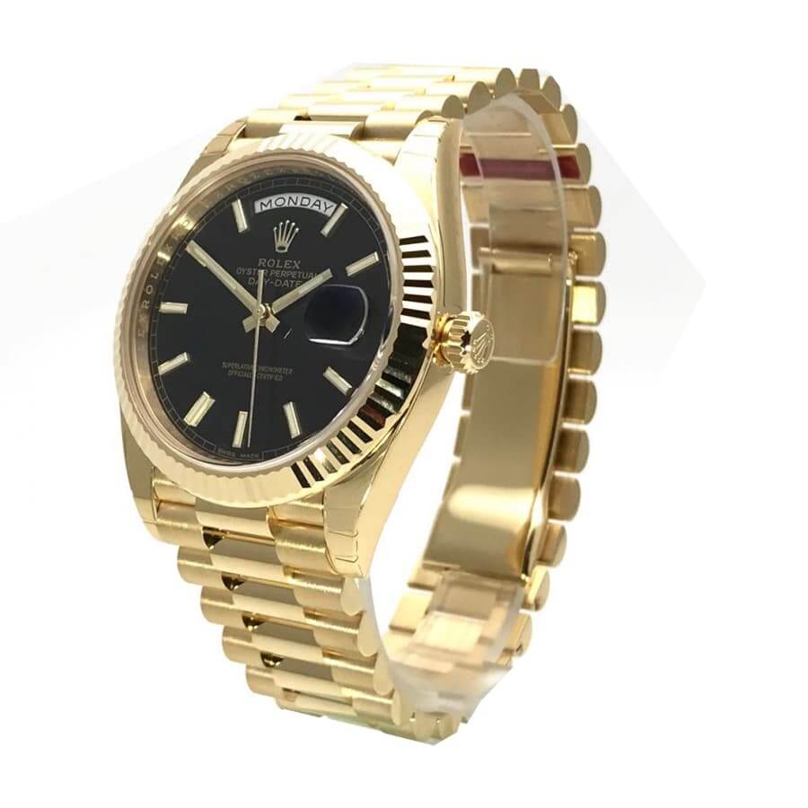 Rolex Day-Date 228398TBR "Black Dial" 2