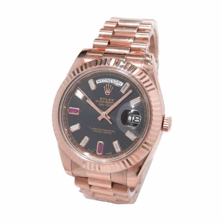 Rolex Day-Date II 218235 "Black Dial" Premium 2