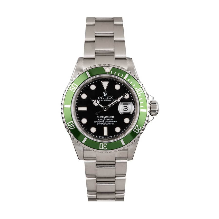 Rolex Submariner 16610LV "Kermit" Precision