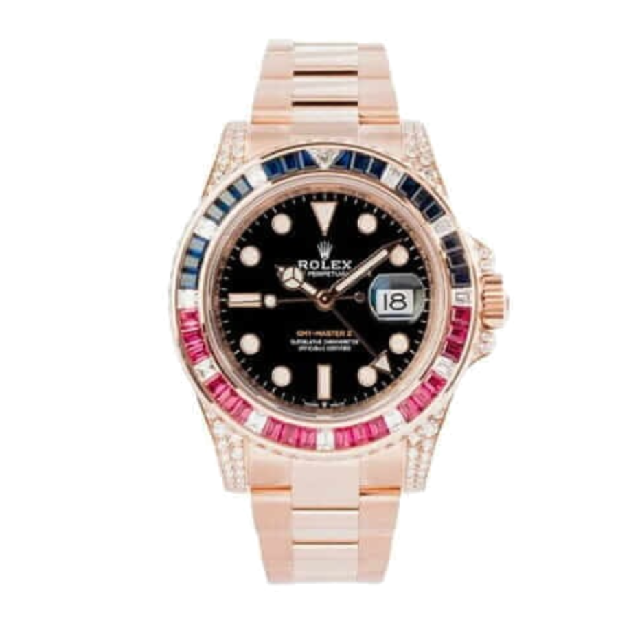Rolex GMT-Master II 126755SARU "Diamond Bezel" True to Original
