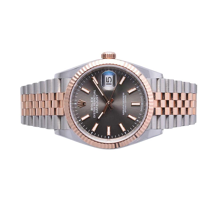 Rolex Datejust 126231 Two-Tone Fluted Bezel Detailed 3