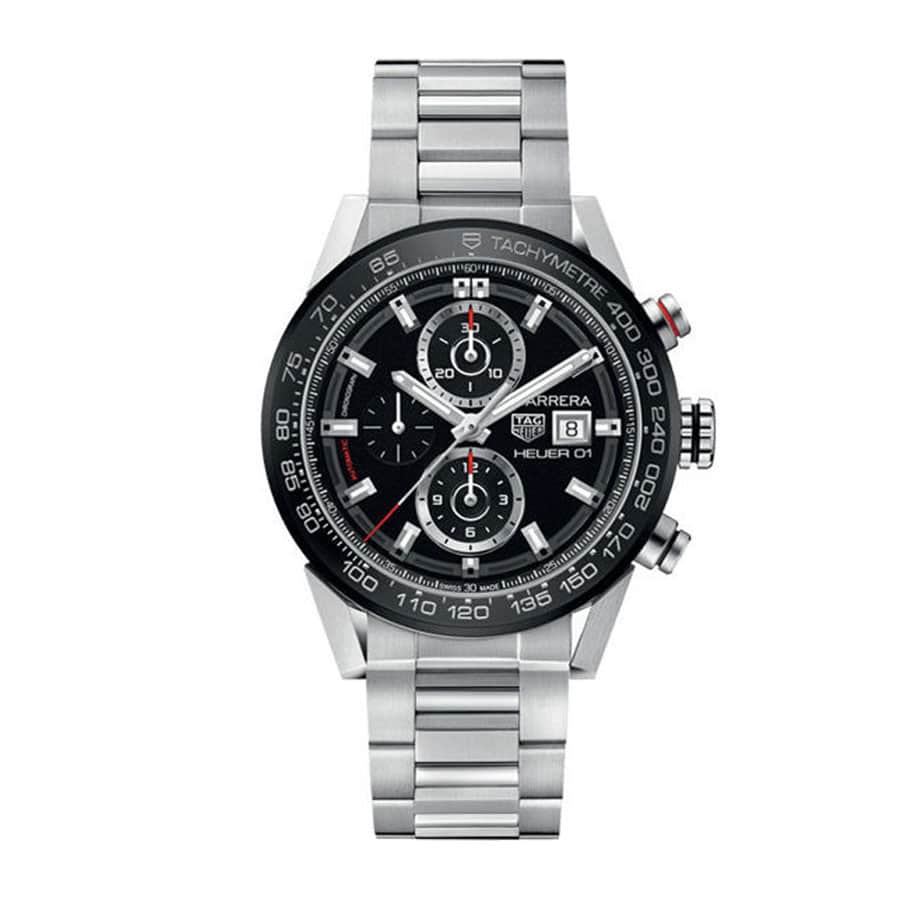TAG Heuer Carrera Chronograph CBN2A1A.BA0643 "Black Dial" Top Grade