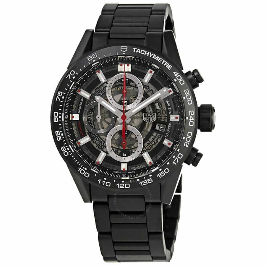 TAG Heuer Carrera 01 CAR2090.BH0729 "Black Skeleton" Top Grade 2