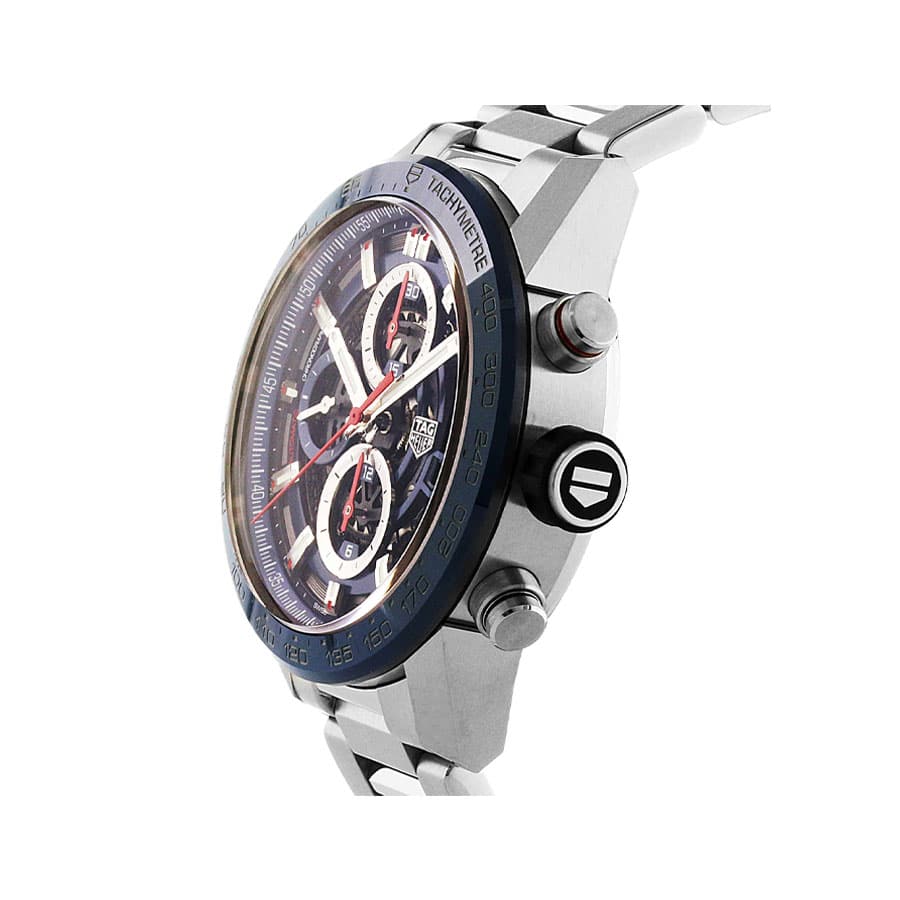 TAG Heuer Carrera 01 CAR201T "Blue Skeleton Dial" Precision 3